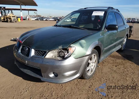 2007 Subaru Impreza Outback Sport from USA, damaged, VIN JF1GG63647H805966